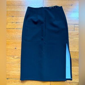 ⚡️LIKE NEW⚡️Black Midi Skirt from Intermix (size Petite)